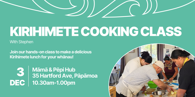 Kirihimete Cooking Class