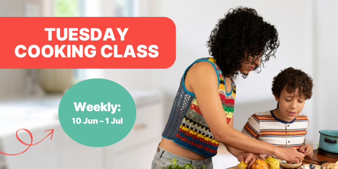 Tuesday Cooking Class With Stephen
